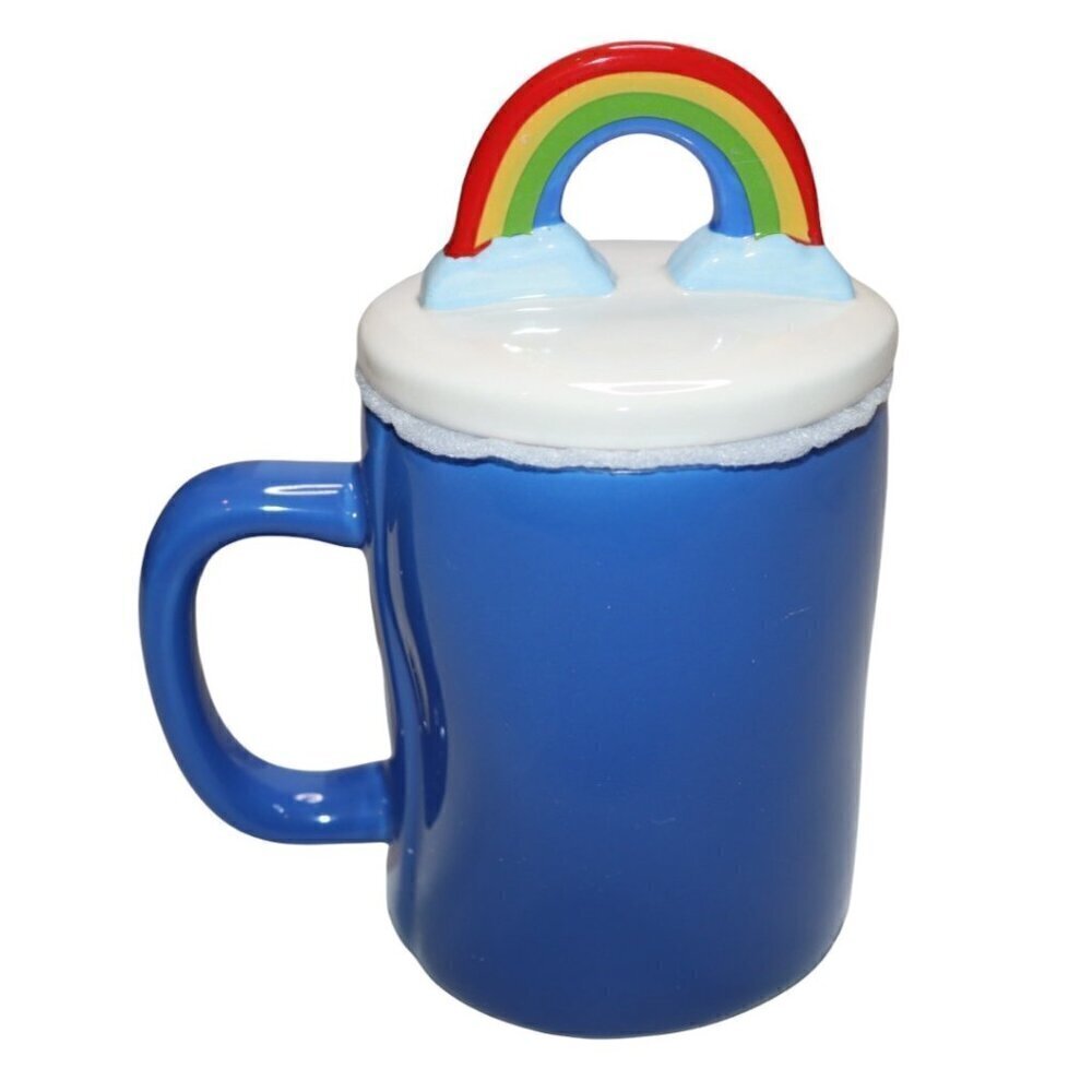 Rae Dunn Mug LOVE IS BLIND Rainbow Cover Ceramic Tea Coffee‎ Cup - Picture 3 of 6